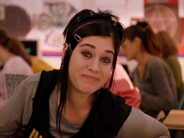  played by Lizzy Caplan is actually Janis from Mean Girls?
